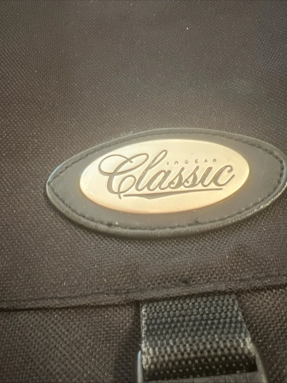 Classic Black Messenger Shoulder Bag Unisex